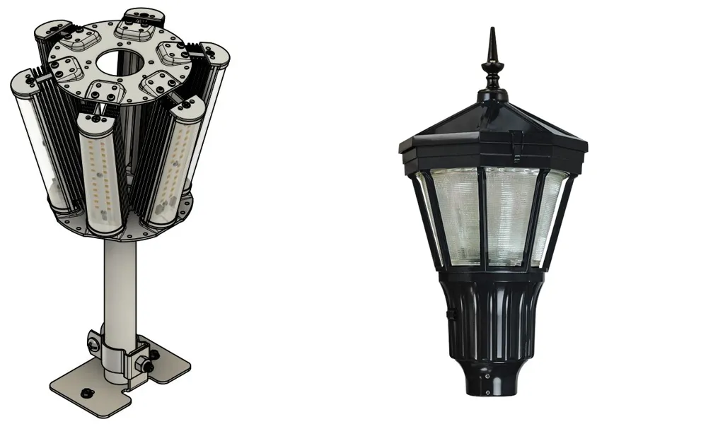Holophane Arlington custom LED retrofit kit