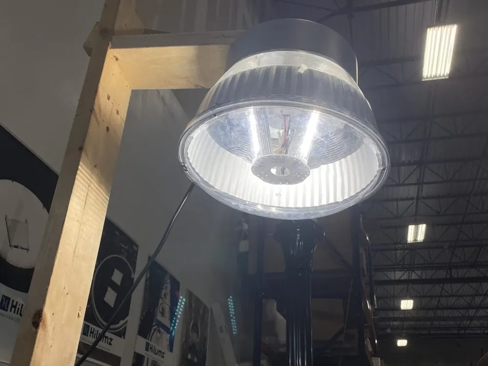 Parking garage custom LED retrofit kit