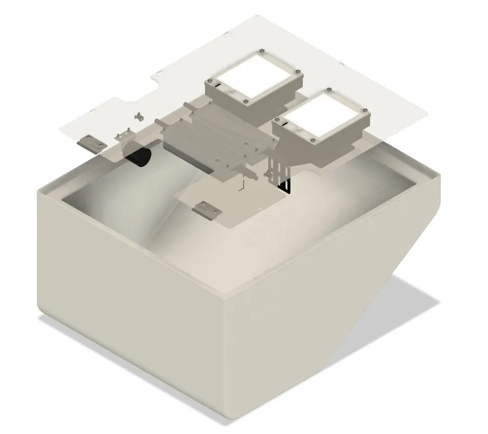 We design the kit in CAD